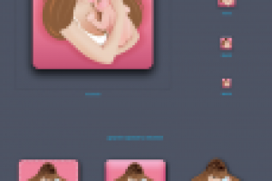 иконка для Android "Мама и малыш"