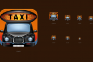 Иконка iPhone "Лондонское такси"