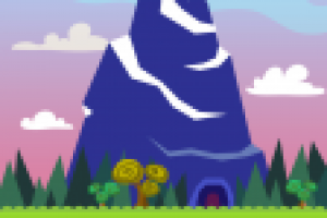 иллюстрация для игры в стиле flat