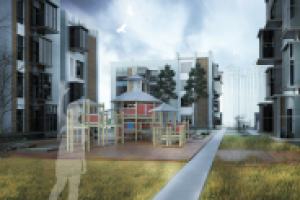 Жилой дом средней этажности