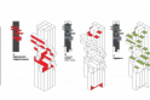 Многоэтажный жилой дом_функциональная схема