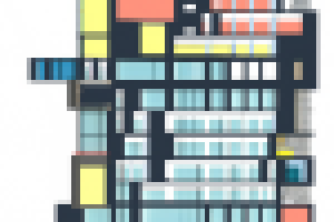 Многоэтажный жилой дом_Фасад