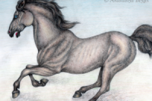 Бегущая лошадь