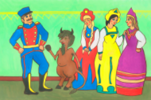 Иллюстрации к сказке "Елена Премудрая"