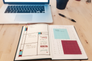 Редактирование текста в еженедельнике