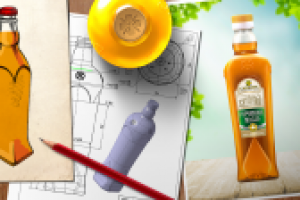 Бутылка масла