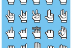 Набор жестов руки-курсора