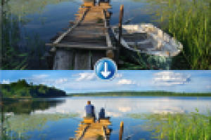 Природа манит (цветокоррекция)