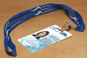 Бейдж сотрудника СК "Фристайл"