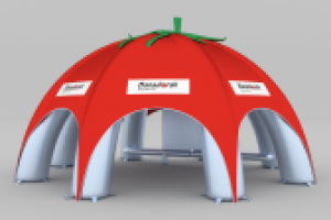 Тент восьмиопорный