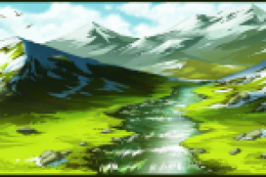 Ручей в горах