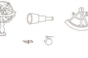 иконки для электронного издания, астрономия