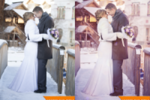 Ретушь свадебного фото