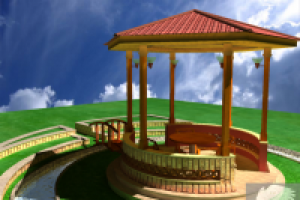 беседка уличная