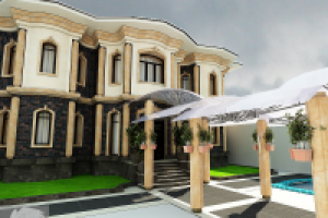 фасад частного дома