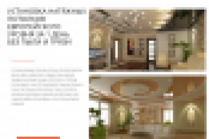 Установка натяжных потолков