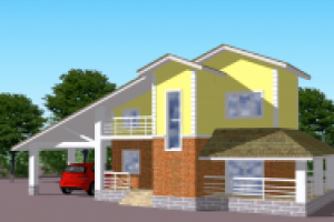 Жилой дом котеджного типа