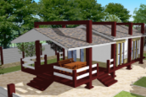 Жилой дом дачного типа