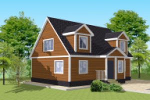 Жилой дом котеджного типа