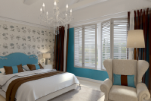 Спальня в загородном доме