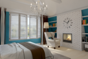 Спальне в загородном доме