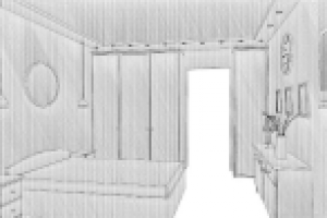 Эскиз комнаты для девочки-подростка