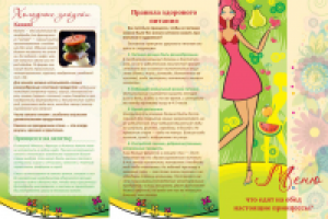Меню для принцесс