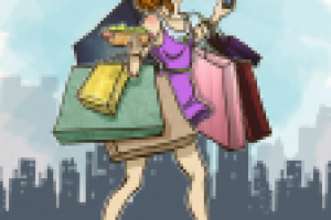 Иллюстрация к статье про шоппинг