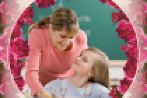 Плакат для салона цветов