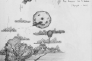 черновой тату-эскиз рукава