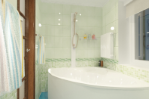 Перепланировка 2-х комнатной хрущевки (ванная комната)