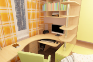 Перепланировка 2-х комнатной хрущевки (детская1)