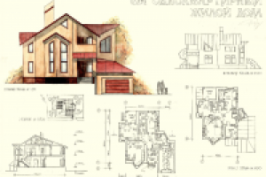 Проект коттеджа