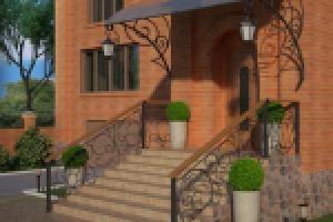 Дизайн крылечка