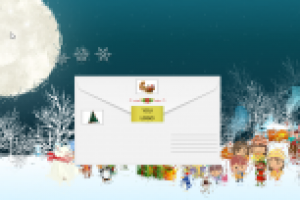 Поздравительная открытка HTML