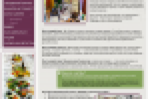 Главная страница сайта ресторана