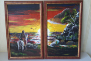 Всадник в закате