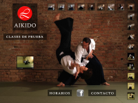 Промо-сайт- AIKIDO Barcelona
