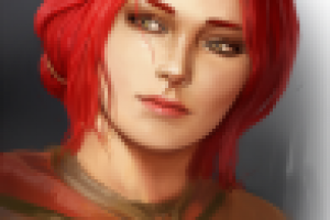 Трисс (Witcher 3 character portrait)