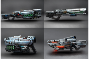 Концепты энергетического оружия для игры №1