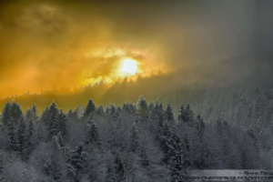 Рассвет в Карпатах