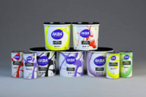 Дизайна упаковки ТМ АКВА (краска)