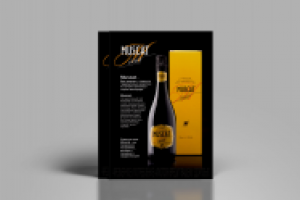 Буклет в ресторан для презентации нового вина