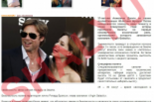 Джоли и Питт летят в космос