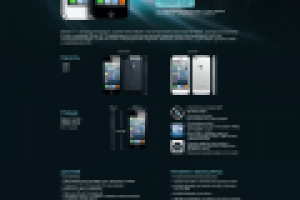 Сайт для старта продаж iPhone 5