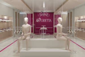 Интерьер магазина "Одетта"
