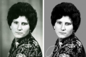 Обработка старой фотографии