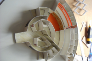 макет студии