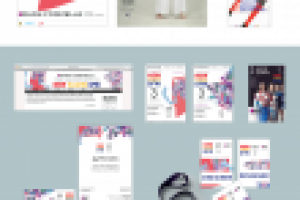 Документация и афиши для мероприятия "Новые имена недели моды"