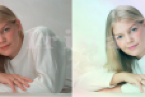 ретушь девушки